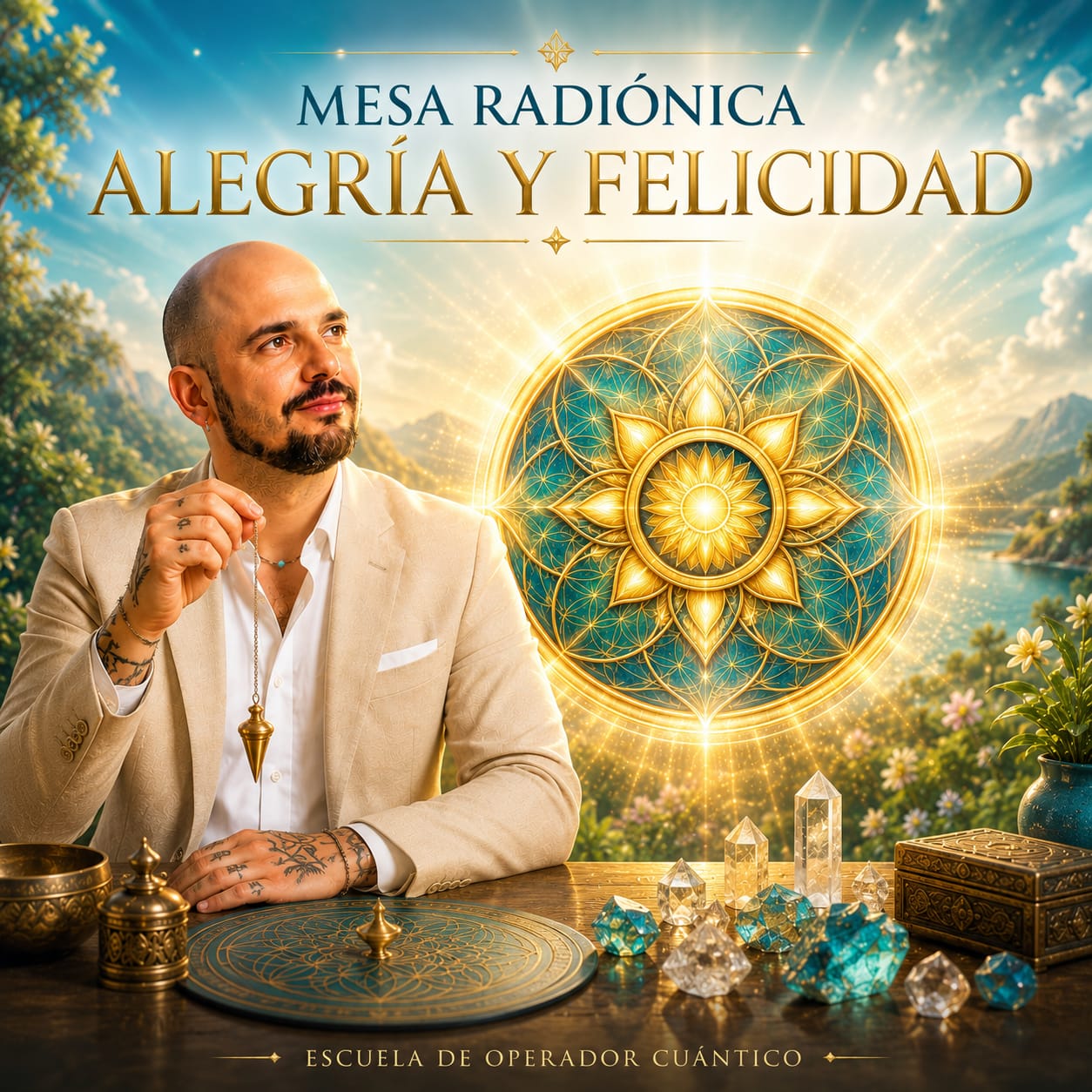 mesa cuantica alegria y felicidad