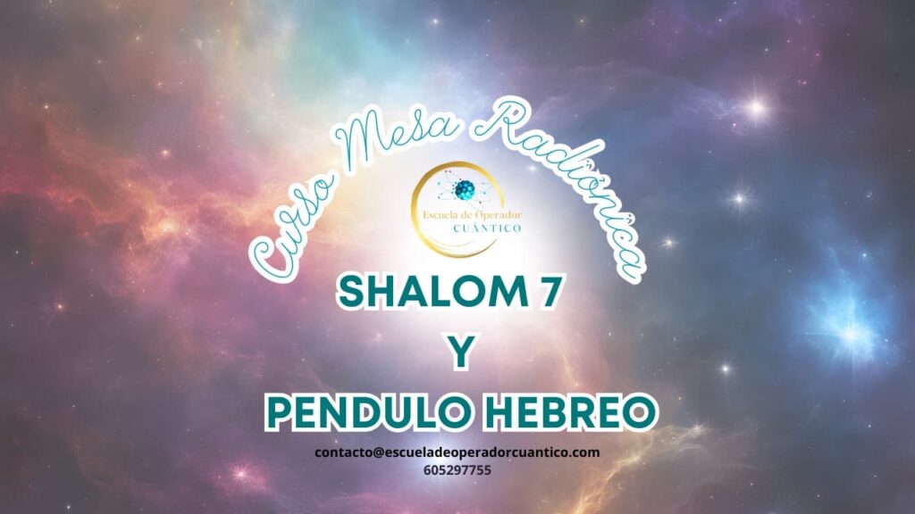shalom 7 y pendulo hebreo