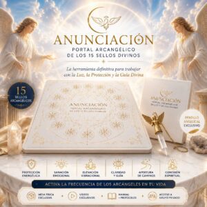 Mesa Cuántica ANUNCIACIÓN, Portal Arcángelico de los 15 Sellos Divinos