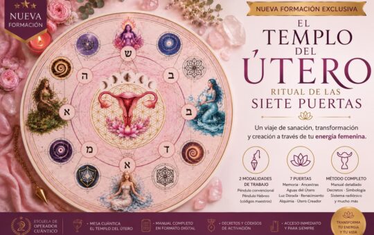 Mesa Cuántica EL TEMPLO DEL ÚTERO Ritual de las Siete Puertas